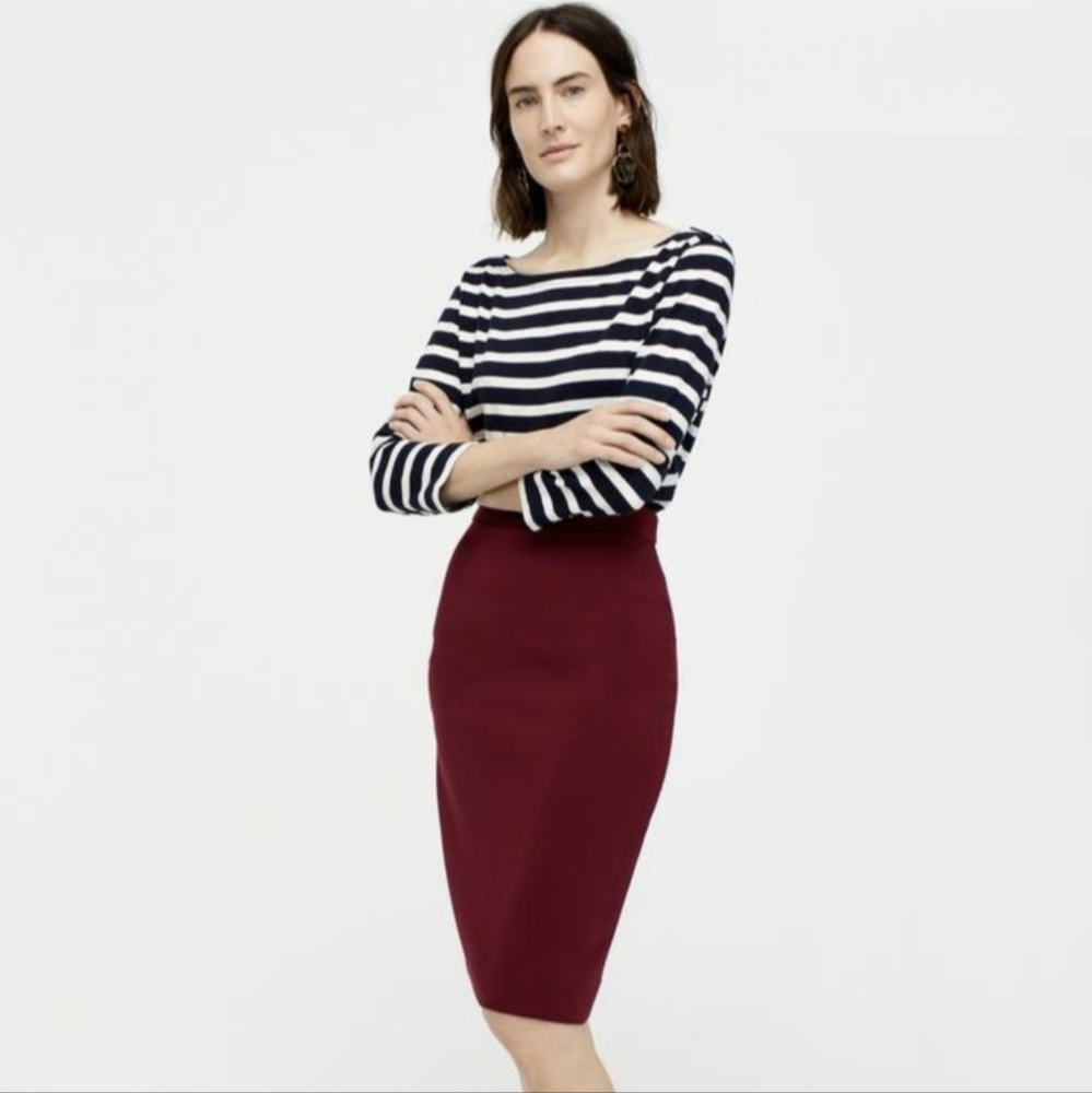 J.CREW FACTORY The Pencil Skirt in Double Serge Wool